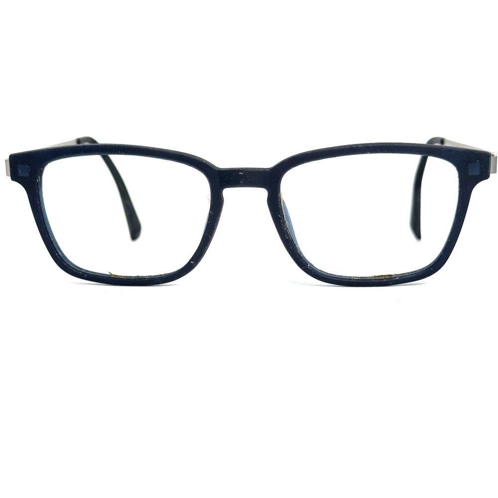 Modo Eco Born Biobased Eyeglass‎ Frames Darling 53-18-145 Navy Silver H17249